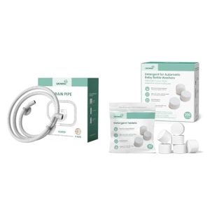 GROWNSY Detergent Washing Tablets 200PCS for Easy Laundry | Effective Stain Removal | Ideal for Home Use | Compatible wi